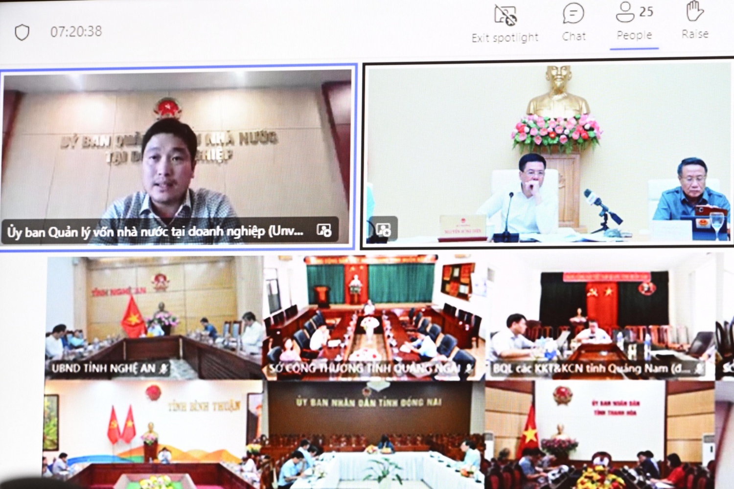 Bộ trưởng Nguyễn Hồng Diên họp với các địa phương, chủ đầu tư về dự án điện khí