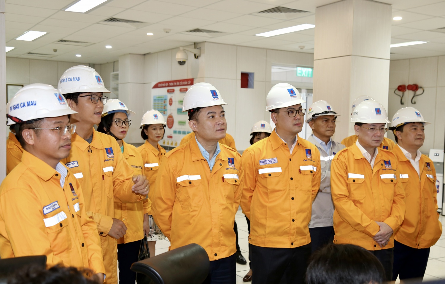 Đoàn công tác Petrovietnam thăm Nhà máy xử lý Khí - Công ty Khí Cà Mau