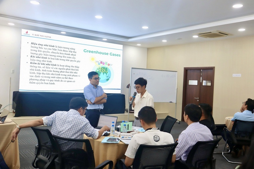 Khóa đào tạo “Thích ứng với biến đổi khí hậu, cắt giảm khí nhà kính của Tập đoàn Dầu Khí Việt Nam và các đơn vị”