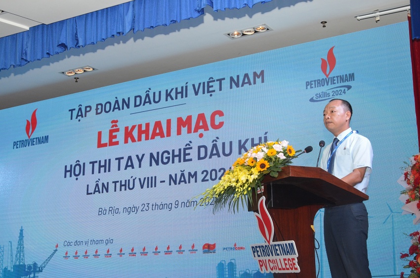 Sôi nổi khai mạc Hội thi tay nghề Dầu khí lần thứ VIII