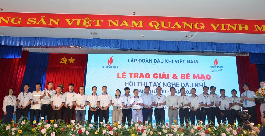 Bế mạc Hội thi tay nghề Dầu khí lần thứ VIII năm 2024: Tôn vinh những bàn tay vàng của ngành Dầu khí