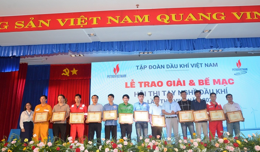 Bế mạc Hội thi tay nghề Dầu khí lần thứ VIII năm 2024: Tôn vinh những bàn tay vàng của ngành Dầu khí