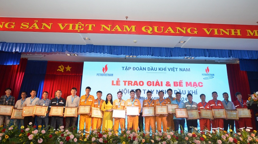 Bế mạc Hội thi tay nghề Dầu khí lần thứ VIII năm 2024: Tôn vinh những bàn tay vàng của ngành Dầu khí