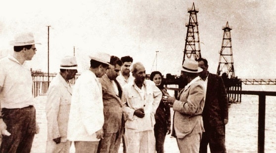 Bác Hồ trong chuyến thăm Baku, Cộng hòa Azerbaijan ngày 23/7/1959.